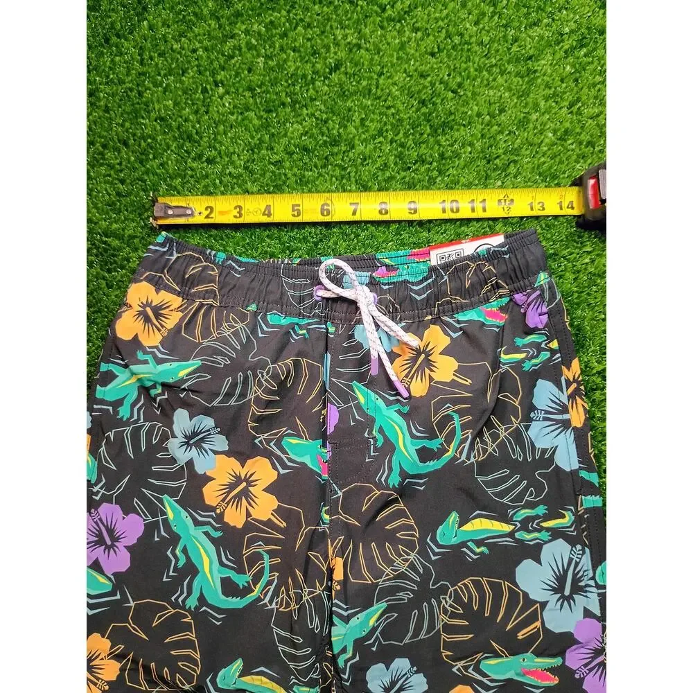 Member's Mark Boys XS Tropical Alligator Swim Trunks NWT